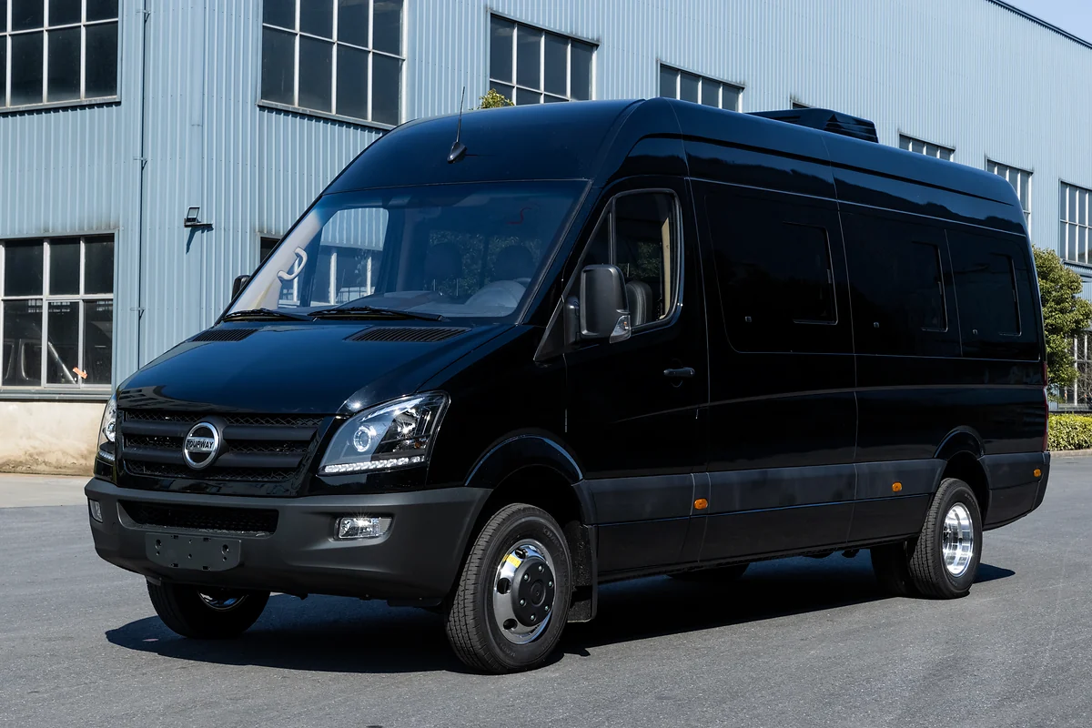 Black TOURWAY T7 commercial vehicle